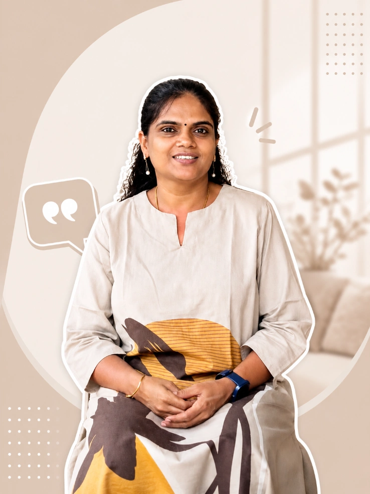 Mother sharing her success story